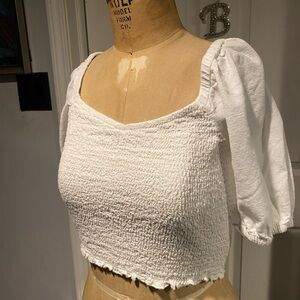 Women’s White American Eagle Blouse